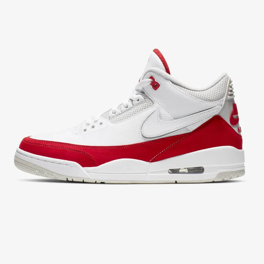 Zapatillas Air Jordan 3 Retro Tinker White University Red - Exclusivos modelos