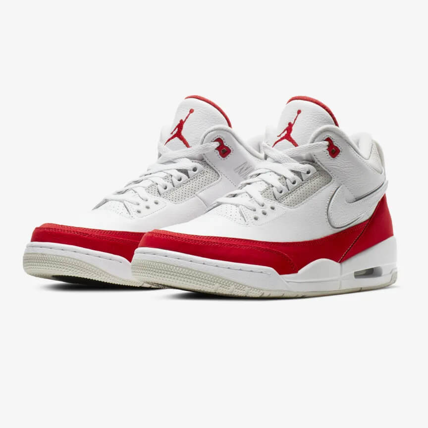 Zapatillas Air Jordan 3 Retro Tinker White University Red - Exclusivos modelos